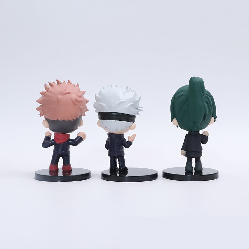 コミック・アニメ Anime Prize Figure Bulk Lot 11pcs Japan Wholesale 11pcs/set Japan Anime Cute Gojo Satoru Figurines