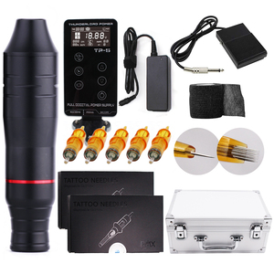 مجموعة آلة وشم دوارة BMX مع مصدر طاقة LED - Product Image 1