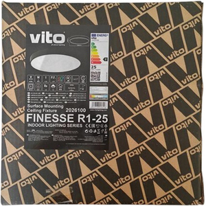 Round LED <b>Ceiling</b> <b>Light</b> 25W 2000lm 3CCT Black DIP Switch Selectable - Product Image 2