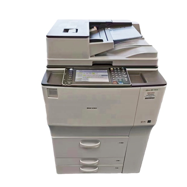 Low Cost A3 Black &White Office Equipment Photocopier for Ricoh MP 7502 Multifunction Printer Hot Selling