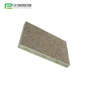 <span class=keywords><strong>Paneles</strong></span> Decorativos de Aislamiento Tipo Sándwich con Núcleo de Fibrocemento y EPS Ignífugo de Alta Densidad, Revestimiento Exterior para Paredes, <span class=keywords><strong>Paneles</strong></span> SIP de Lana de Roca - Product Image 6