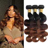 Extensions de cheveux naturels ondulés de qualité supérieure, 100 % cheveux humains non traités avec cuticules alignées, double trame, couleur naturelle, pour femmes