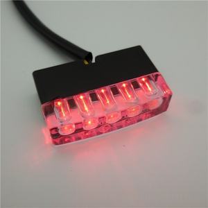 Accesorios para Motos, Luz Trasera para Scooter, Mini Luz Trasera LED, Luz de Freno para Bicicleta Eléctrica, Luz de Conducción Nocturna para Scooter - Product Image 2