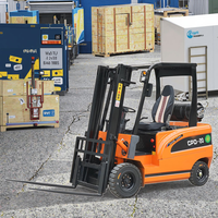 Chariot élévateur électrique automatique 1, 2 et 3 tonnes avec bras de levage, offre spéciale, livraison gratuite