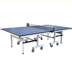 Mesa de ping-pong para competição, mesa dobrável para tênis de mesa interna 15/18/25mm mdf