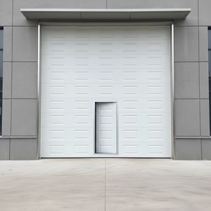 Porte de <span class=keywords><strong>garage</strong></span> sectionnelle classique en acier, résistante aux chocs, pour <span class=keywords><strong>garage</strong></span> souterrain et sous-sol - Product Image 1
