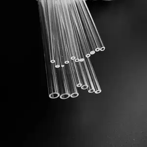 Best Selling 1mm 2mm 3mm 4mm 5mm 6mm Small Diameter Quartz Glass Capillary Tube