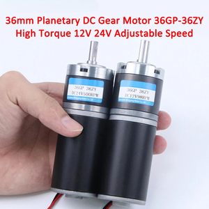 Motor de Engranajes Planetarios de 36 mm 36GP-36ZY 100 kg de Alto Torque, Bajo Ruido, Larga Vida Útil, Reversible, Velocidad Ajustable, 12 V 24 V - Product Image 6