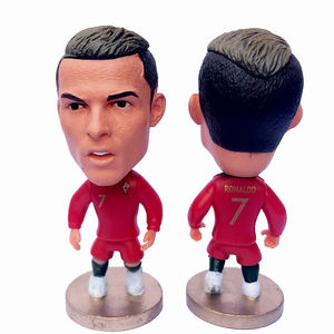 Fabricant de jouets en plastique personnalisés Football Cup Soccer Action Figure en plastique Mini Figures Football Star Poupées pour Collection - Product Image 4