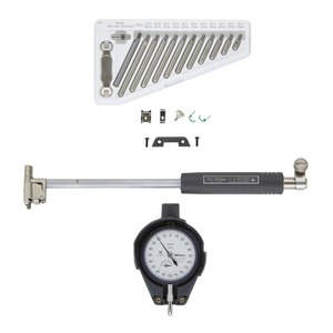 Mitutoyo 511-437-20 Jauge d'alésage pour trou borgne, portée de 50 à 150mm, graduation de 0.001mm, outils de mesure intérieurs à 2 points - Product Image 1