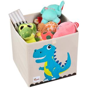 Boîtes de rangement pliables en tissu écologique, organisateur de rangement pour jouets, coffre à jouets pour enfants - Product Image 1
