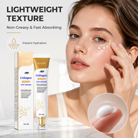 Échantillon Gratuit Crème Contour des Yeux au Collagène Acide Hyaluronique Glycérine Hydratation Intense Cernes Poches Paupières Tombantes Peau