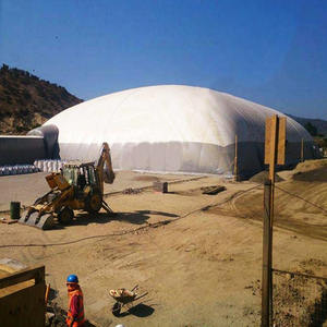 โดมกีฬาเป่าลมแข็งแรงทนทานพร้อมทางเข้าแบบล็อคลมสำหรับโรงยิมอเนกประสงค์ - Product Image 4