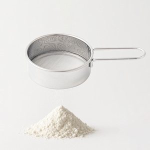 40 lưới thép không gỉ bột sifter với thép không gỉ xử lý để nướng cũng như bột sàng và lọc - Product Image 1