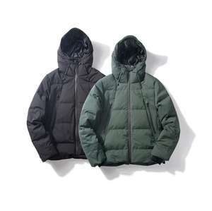 中国ストリートファッションダウンジャケットカスタムロゴメンズフェザージャケット - Product Image 1