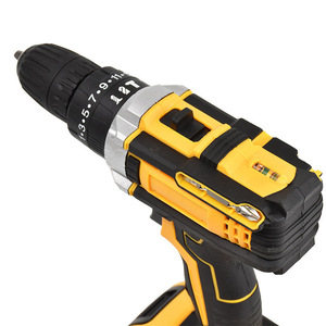 Taladro Inalámbrico de 20 V con Motor de Escobillas, Velocidad Variable, Mandril de Tres Mordazas, Taladro Eléctrico Vertical, Herramienta Eléctrica - Product Image 3