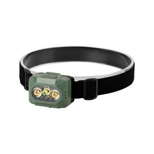 Multi Color <b>Light</b> Source Wave <b>Sensor</b> 1000 Lumen Led Beads Type C Rechargeable Lightweight Portable Outdoor Security Led Headlamp - Product Image 1