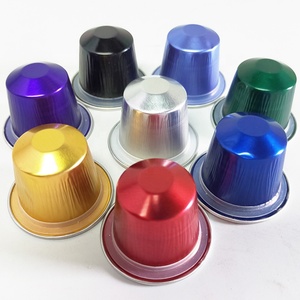 <span class=keywords><strong>Meilleur</strong></span> <span class=keywords><strong>prix</strong></span> des capsules de café compatibles en aluminium écologique Capsule de papier d'aluminium vide avec autocollant - Product Image 4