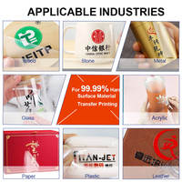 Nouvelle imprimante numérique UV portable DTF pour tubes 600 mm, encre pigmentée XP600, transfert d'autocollants I3200-a1 A1, étiquettes de logo