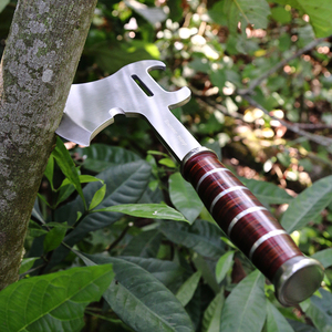 Customized Wholesale Handmade <strong>Wood</strong> Handle Outdoor Hunting Survival Camping Multifunctional Tool <strong>axe</strong> - Product Image 4
