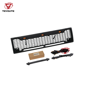 TEYOUTE Parrilla Delantera Modificada de ABS con Barra de Luces LED Ámbar para <span class=keywords><strong>Ford</strong></span> Ranger <span class=keywords><strong>BRONCO</strong></span> 1989 1990 <span class=keywords><strong>1991</strong></span> - Product Image 2