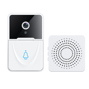 Cloches de porte avec caméra Vidéophone Appartements Homekit Sonnette de porte Appartements Wifi Sonnette de porte avec carillon - Product Image 1
