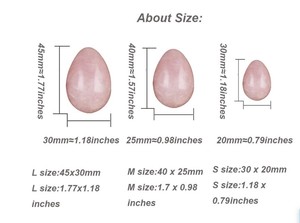 100% naturale agata Yoni uovo lucidato <span class=keywords><strong>ossidiana</strong></span> per il benessere delle donne - Product Image 6