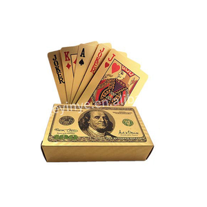 カスタム999.9金箔ドバイ24K金箔メッキタロットカード - Product Image 4