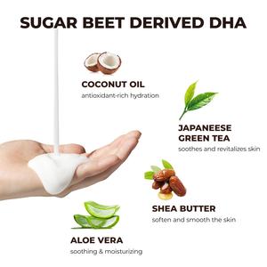 Toptan yüz ve vücut güneşsiz bronzlaşma losyonu Vegan zulüm ücretsiz uzun ömürlü güneş Tan krem - Product Image 4