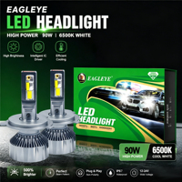Controlador Externo de 90W 12V/24V para Bombillas LED de Faros Delanteros de Coche H1 H4 H7 H11, Repuesto Automotriz