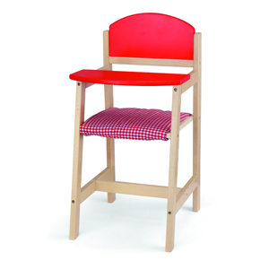 Poupées <span class=keywords><strong>en</strong></span> <span class=keywords><strong>bois</strong></span> pour enfants, jeu de repassage, <span class=keywords><strong>chaise</strong></span> <span class=keywords><strong>haute</strong></span> avec coussin, jouet de simulation - Product Image 1