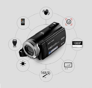 Cámara Digital de Mano HDV-V12 <span class=keywords><strong>Depu</strong></span> Nueva con Zoom Óptico de 10x-20x, Seguimiento Facial, Pantalla de 3.0'', Antivibración, Visión Nocturna, Regalo para el Hogar - Product Image 6