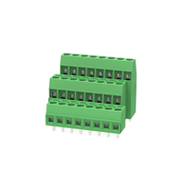 Connecteurs de fils à ressort DEGSON certifiés DG381A3-3.81-24P, pas de 3,81 mm, 24 broches, mâle-femelle, bornier enfichable, contact en laiton PA66