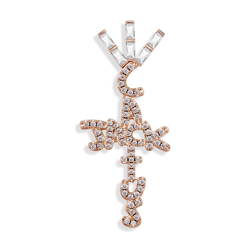 Travis Scott Necklace Cactus Jack - Ice Crystal Pendant