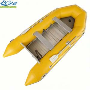 قارب قابل للنفخ رخيص من هيسيا، صناعة صينية في ويهاي، مخصص، بطول 460 سم، يتسع لـ 8 أشخاص، مزود بمحرك للصيد - Product Image 1