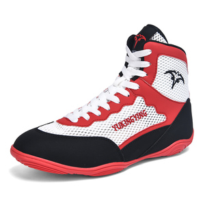 Botas de Boxeo y Lucha Libre Personalizadas con Logotipo, para Entrenamiento Deportivo Profesional, para Hombre, Venta al Por Mayor 2026 - Product Image 6