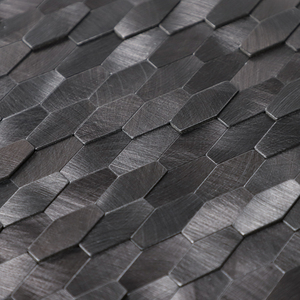 3D Long hexagone peler et coller carrelage mural dosseret mosaïque auto-adhésive pour la décoration de la maison - Product Image 4