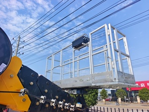 Plateforme de travail aérienne chinoise télécommandée, mode de conduite 4*2, moteur 156ho, flèche à 7 sections, hauteur de 40 m, double stabilisateur, <span class=keywords><strong>nacelle</strong></span> de 2 m - Product Image 6
