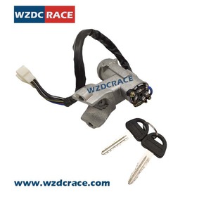 WZDC RACE สวิตช์ล็อคพวงมาลัย 96618638 37100A85821-000 อลูมิเนียมอัลลอยด์พร้อมกุญแจ 2 ดอก - Product Image 1