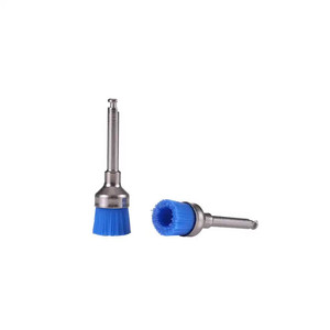 SJ brosses de polissage de prophylaxie de Style de tasse en Nylon coloré jetable brosse de prophylaxie de Style de tasse dentaire avec la tige en métal - Product Image 4