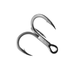 100 pièces/boîte 60714X HG Raptor Z Ultra Hameçons triples anti-rouille robustes <span class=keywords><strong>pour</strong></span> eau salée, à pointe ronde et à aiguille forgée - Product Image 5
