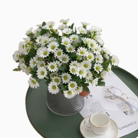 Künstliche Gänseblümchen in Kugelform, Lebensecht und Wasserfest, Heimdekoration für Muttertag und Ostern - 10 Farben, Günstiger Preis