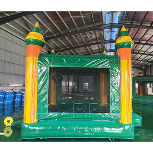 0.55mm PVC Green Commercial Grade Inflatable Castle Bouncer Combo CE Certified 3-Year Warranty Easy Setup Birthday Party for - Product Image 3