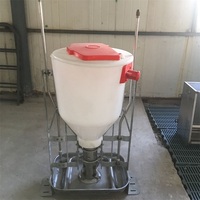 Mangeoires automatiques pour porcs, alimentation sèche et humide pour élevages porcins