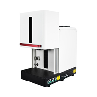 Mesin penanda Laser serat perhiasan 20 Watt 30 Watt poros putar 50W jam tangan Cnc tertutup kualitas tinggi harga pabrik grosir
