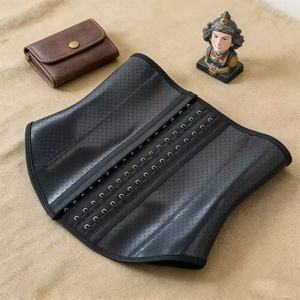 Gaine amincissante pour femme avec trous, corset tendance en latex respirant pour le bas du ventre, contrôle ferme, pour affiner la silhouette - Product Image 1