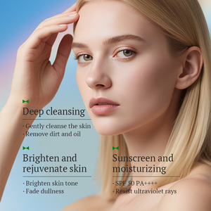 KORMESIC – Lot de Soins Visage Éclaircissants et Nettoyants 5X Vitamine C en Gros, Crème Solaire SPF 50 et Nettoyant Visage - Product Image 3