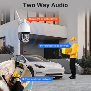 Caméra de <span class=keywords><strong>surveillance</strong></span> IP extérieure Regis Camhi Pro 5MP 8MP 4K CMOS WiFi 4G avec carte SIM, vision nocturne couleur, audio bidirectionnel et stockage cloud - Product Image 4