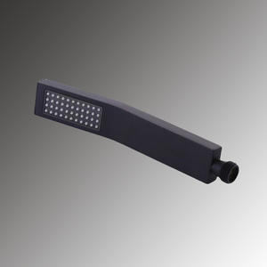 Robinetterie de douche Vimijia, moderne et minimaliste, pomme de douche carrée à fonction unique, cuivre pur, robinets de douche portables pour la salle de bain - Product Image 3