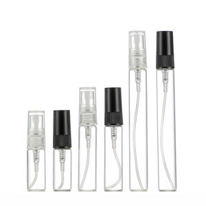 Venta al por mayor Mini vidrio Perfume Botellas de muestra 2ml 3ml 5ml 10ml Viales de prueba con bomba Pulverizador Tipo de sellado - Product Image 1